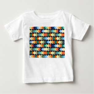T-shirt Pour Bébé Diamants de couleur claire