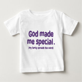 T-shirt Pour Bébé Dieu m'a rendu spécial