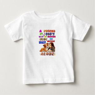 T-shirt Pour Bébé Dieux amis, le moyen de s'assurer que nous ne marc