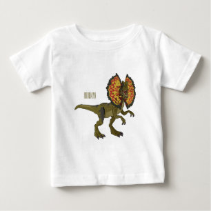 T-shirt Pour Bébé Dilophosaurus dessin animé