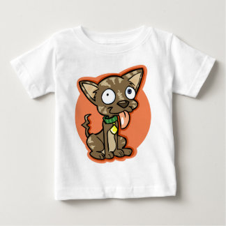 T-shirt Pour Bébé Dingue Chien Baby Tee