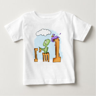 T-shirt Pour Bébé Dino Fun 1er anniversaire