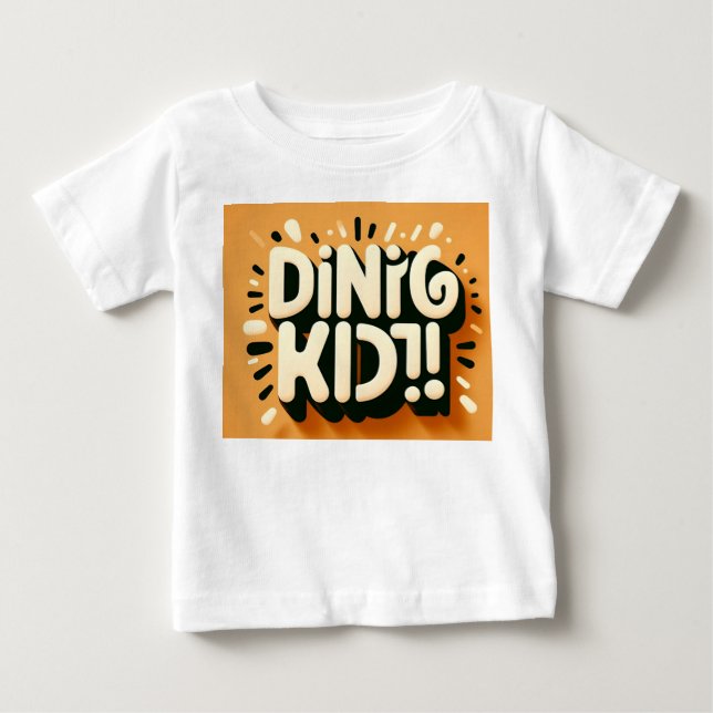 T-shirt Pour Bébé Dino-mite Baby (Devant)