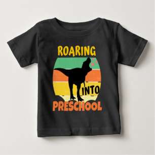 T-shirt Pour Bébé DINOSAUR cool - ROARING DANS LE PRESCHOOL