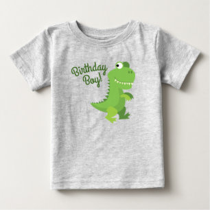 T-shirt Pour Bébé Dinosaur fête d'anniversaire