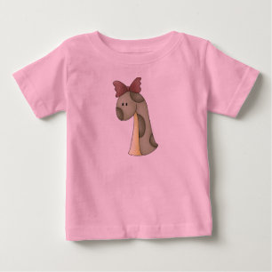 T-shirt Pour Bébé Dinosaur fille