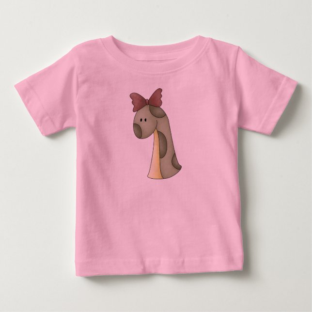 T-shirt Pour Bébé Dinosaur fille (Devant)