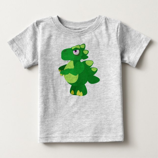 T-shirt Pour Bébé Dinosaure (Devant)