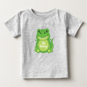 T-shirt Pour Bébé Dinosaure Baby shower T-Rex