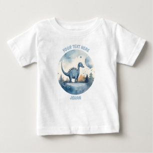 T-shirt Pour Bébé Dinosaure bébé personnalisé Tee