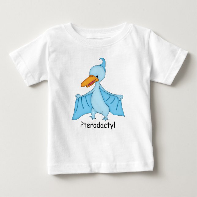 T-shirt Pour Bébé Dinosaure de ptérodactyle (Devant)