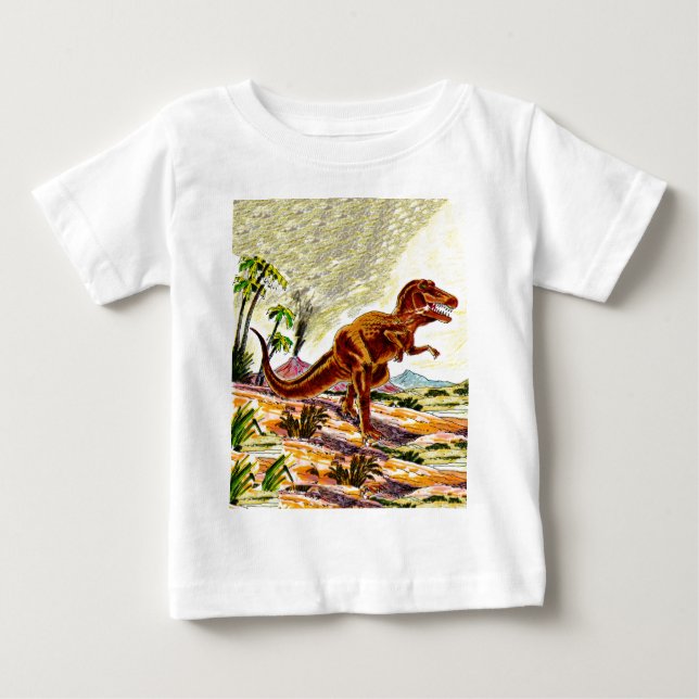T-shirt Pour Bébé Dinosaure de Rex de Tyrannosaurus (Devant)