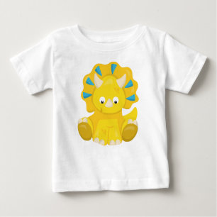 T-shirt Pour Bébé Dinosaure, Dinosaure Bébé, Dino, Tricératops