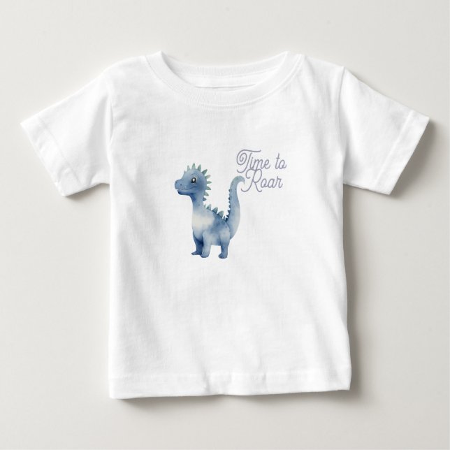 T-shirt Pour Bébé Dinosaure mignon (Devant)