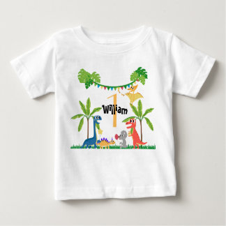 T-shirt Pour Bébé Dinosaure pour le premier anniversaire du bébé