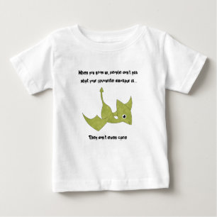 T-shirt Pour Bébé Dinosaure préféré avec le Pterodactyl
