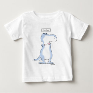 T-shirt Pour Bébé dinosaure TEA REX par Boynton