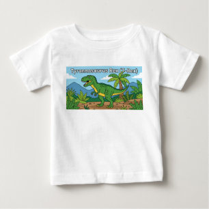 T-shirt Pour Bébé dinosaure tyrannosaure rex t-rex