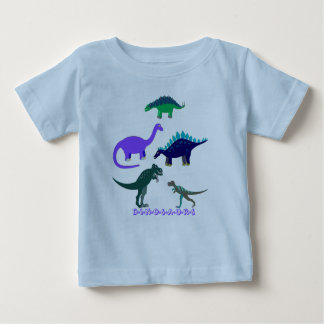 T-shirt Pour Bébé Dinosaures
