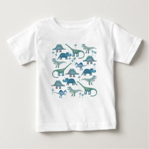 T-shirt Pour Bébé Dinosaures