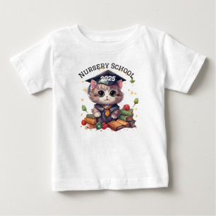 T-shirt Pour Bébé Diplômé de l'école maternelle