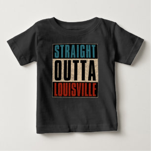 T-shirt Pour Bébé Directement en direction de Louisville Kentucky KY