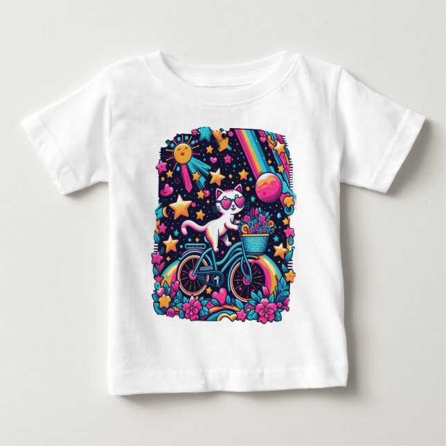 T-shirt Pour Bébé Disco (Devant)