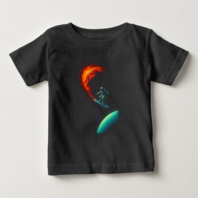 T-shirt Pour Bébé Divergence Cosmique (Devant)