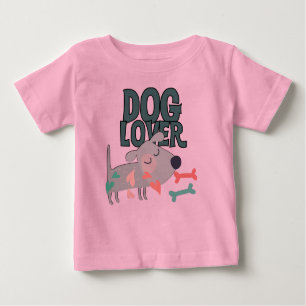 T-shirt Pour Bébé Dog
