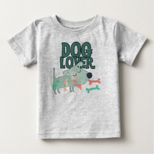 T-shirt Pour Bébé Dog