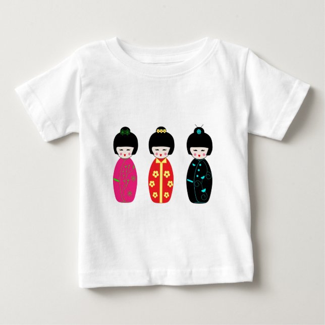 T-shirt Pour Bébé Dollar asiatique (Devant)