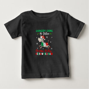 T-shirt Pour Bébé Dominick L'âne de Noël