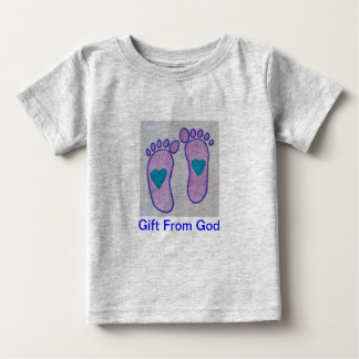 T-shirt Pour Bébé Don de Dieu