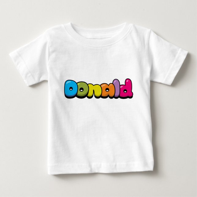 T-shirt Pour Bébé Donald (Devant)