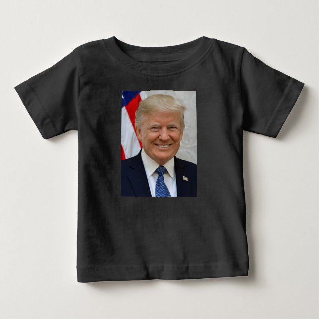T-shirt Pour Bébé Donald Trump (Devant)