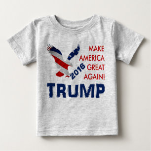 T-shirt Pour Bébé Donald Trump pour le président