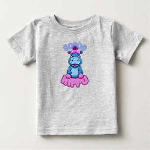 T-shirt Pour Bébé Donc Hippo Baby et Toddler Shirt