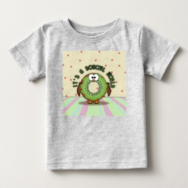 T-shirt Pour Bébé donowl kiwi - (Devant)