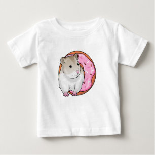 T-shirt Pour Bébé Donut Hamster