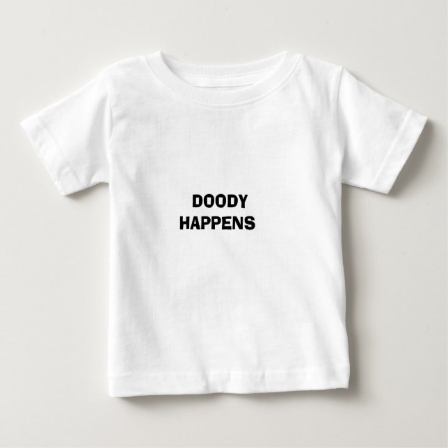 T-SHIRT POUR BÉBÉ DOODY        SE PRODUIT (Devant)