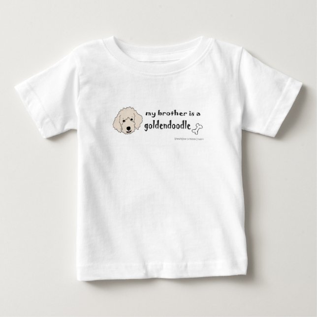 T-shirt Pour Bébé doré (Devant)