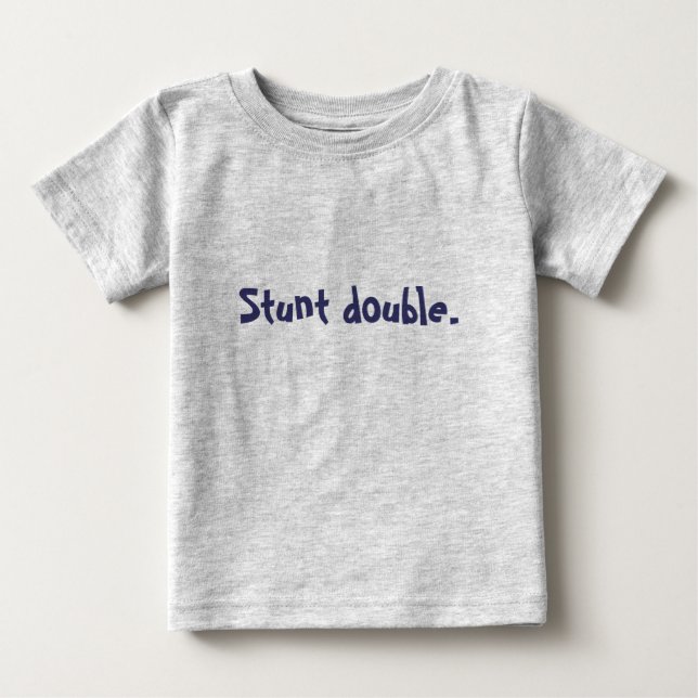 T-shirt Pour Bébé Double de cascade (Devant)