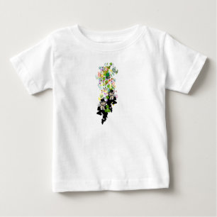 T-shirt Pour Bébé Double difficulté Lucky Irish Twins