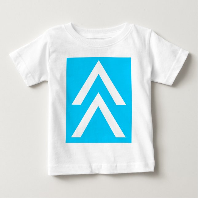T-shirt Pour Bébé Double flèche (Devant)