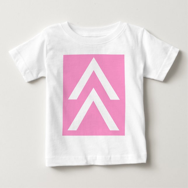 T-shirt Pour Bébé Double flèche (Devant)