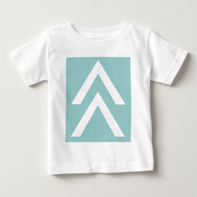 T-shirt Pour Bébé Double Flèche (Devant)