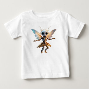 T-shirt Pour Bébé Douce Fée Robot Danseuse de la Fille Ant
