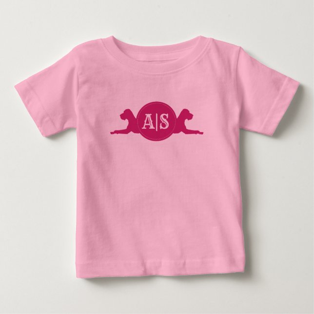 T-shirt Pour Bébé Douce Maison Douce (Devant)