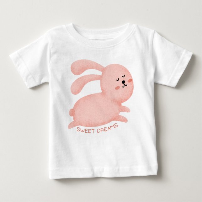 T-shirt Pour Bébé Douces rêves  (Devant)