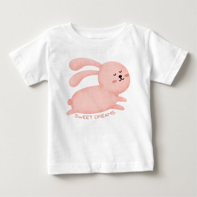 T-shirt Pour Bébé Doux rêves  (Devant)